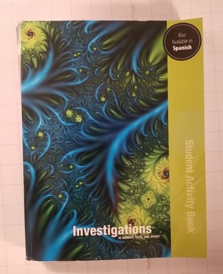 Pearson INVESTIGATIONS in Number, Data and Space - Grade 3 Student Activity Book