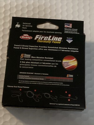 berkley fireline superline fishing line Super Fire 200m Green #1.2 20lb the new and improved Berkley FireLine Fused Superline outperforms conventional braided lines in numerous areas Berkley FireLine Fused Superline Braided