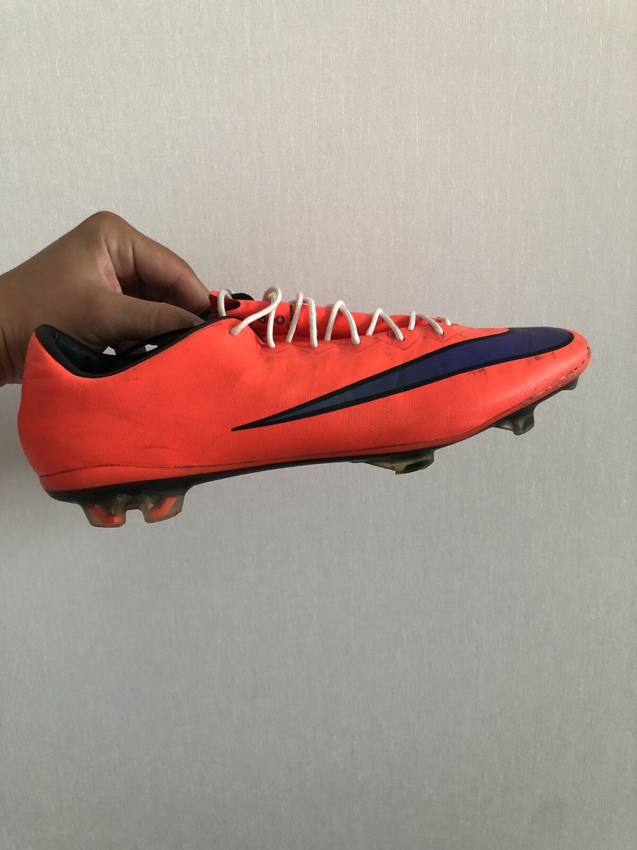 Nike Mervapor X FG Red ACC Football Soccer Cleats US10.5 UK9.5
