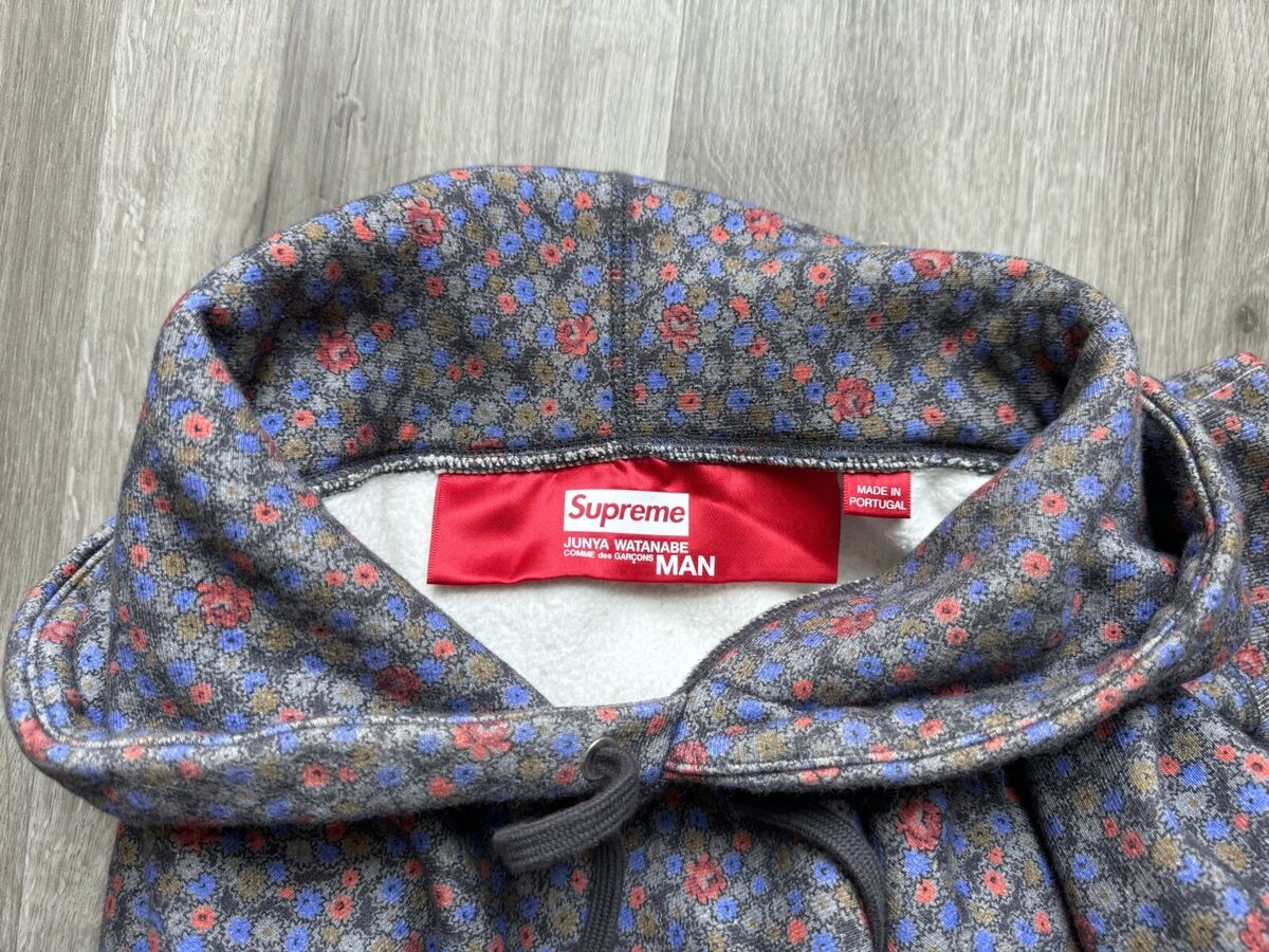 Supreme JUNYA WATANABE COMME Des GARÇONS Hoodie CDG Black Supreme JUNYA WATANABE COMME Des GARÇONS Hoodie CDG Black
