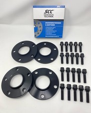 SCC Spurverbreiterung VA 20mm HA 40mm für BMW 5x120 72,6 + Radschrauben Set