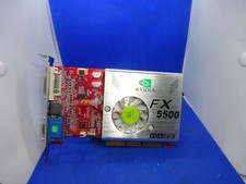 FX5500 VGA DVI TV OUT 256mb AGP