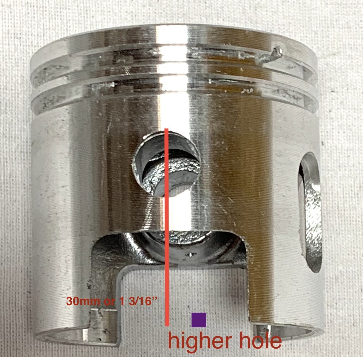 DONSP1986 CDH110-52mm Iron Sleeve Cylinder Gas Motorized