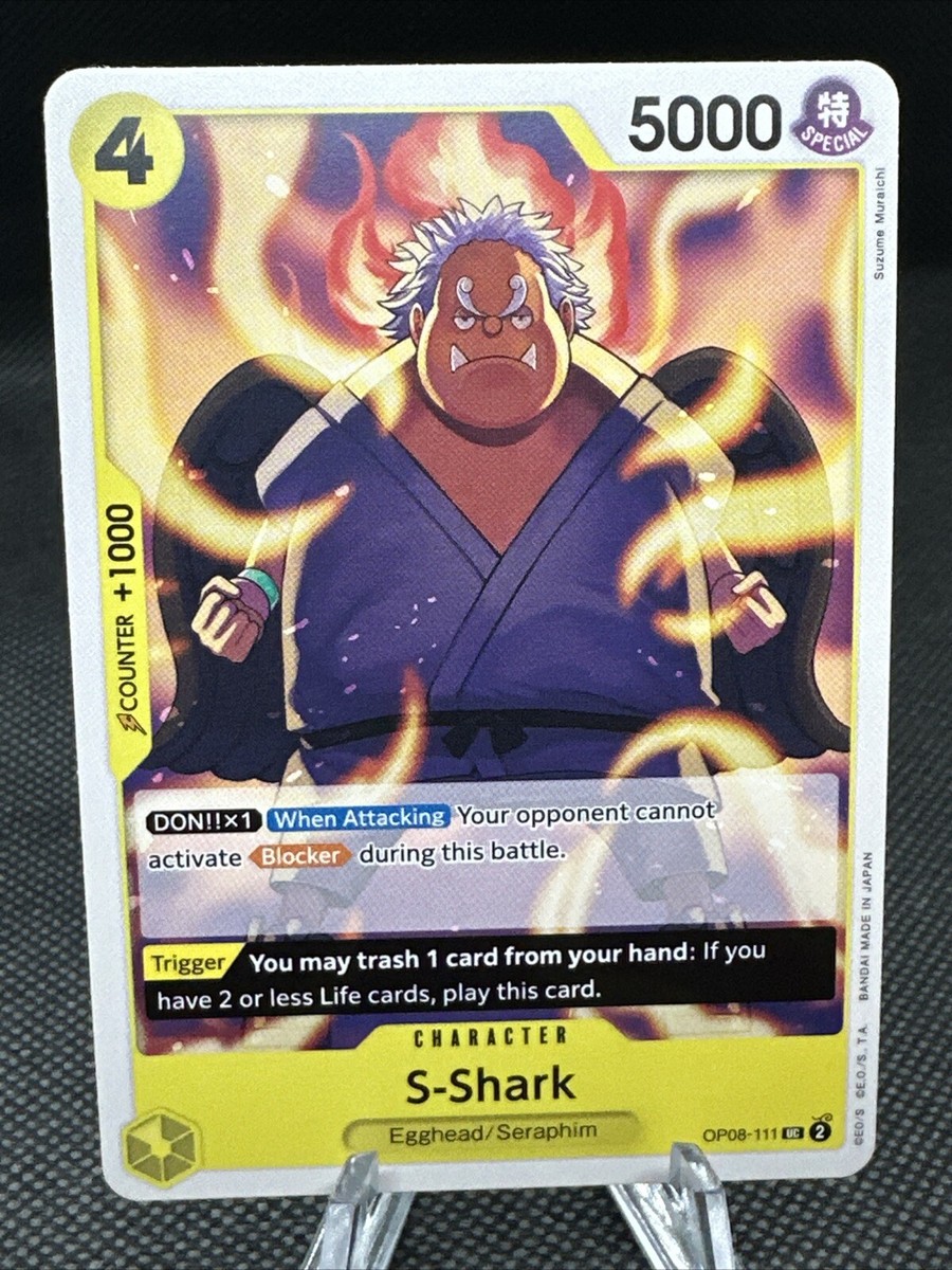 S-Shark OP08-111 Two Legends One Piece CCG | eBay