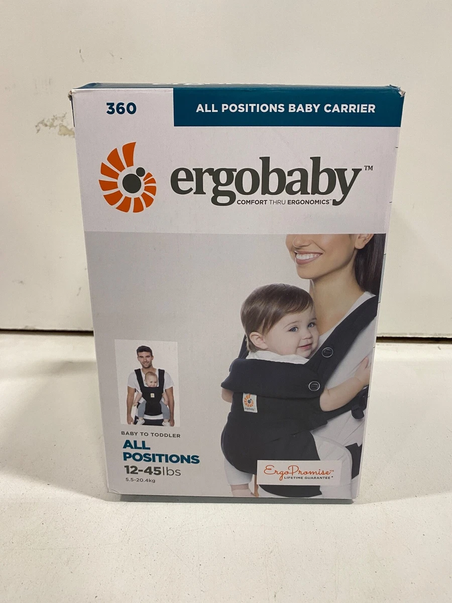 Ergobaby 4 position 360 Carrier Black BC360 eBay