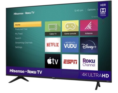 Hisense 有機ELテレビ　50E6K Hisense 50R6E3 50'' 4K UHD HDR LED LCD Roku Smart TV for sale
