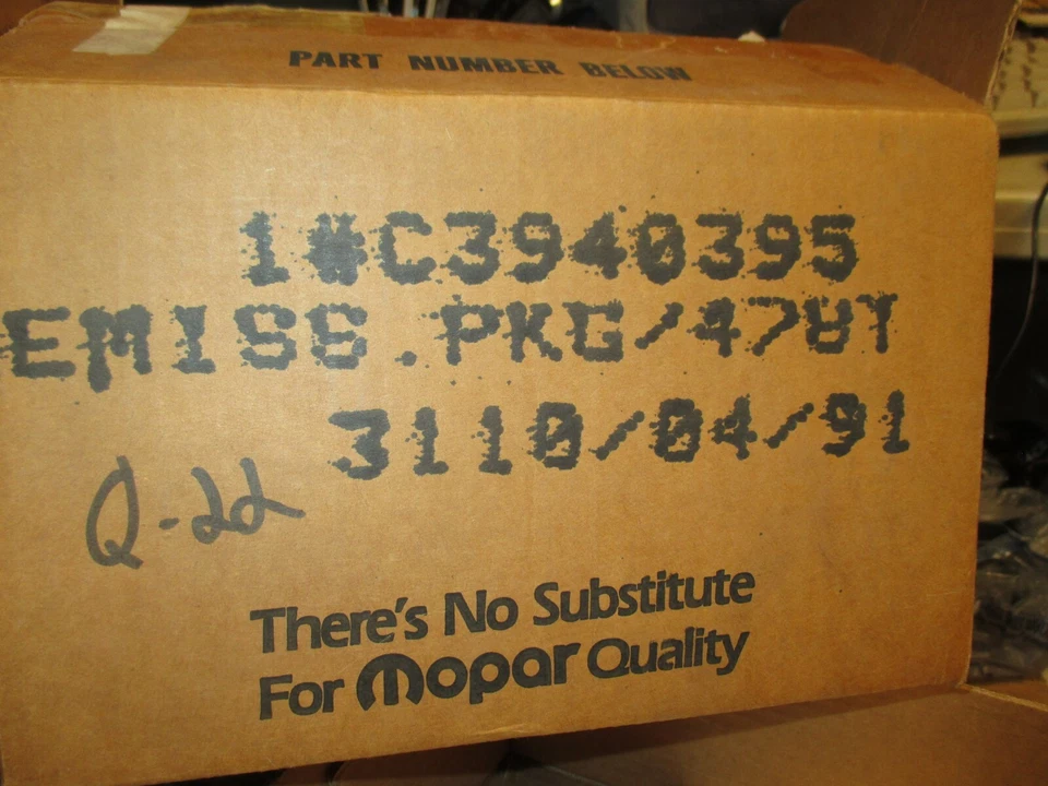 ОТЗЫВ ВЫБРОСОВ #478 СИСТЕМА ОБСЛУЖИВАНИЯ N.O.S.86-87 DODGE + PLYMOUTH COLT C3940395 - Изображение 2 из 2