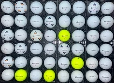 48 TaylorMade TP5x Golf Balls - Very Good Condition (3A)