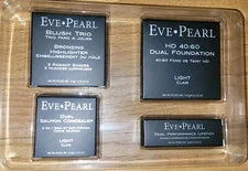 Eve Pearl 4 pc Makeup Set HD 40:60 Dual Foundation Light Blush Trio~Concealer
