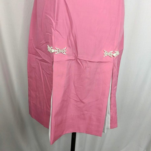 Vintage Pink Mod Dress Medium Short - Picture 3 of 8
