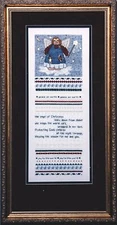 DKT Originals ANGEL OF CHRISTMAS SAMPLER Cross Stitch/SS Leaflet Only Xmas