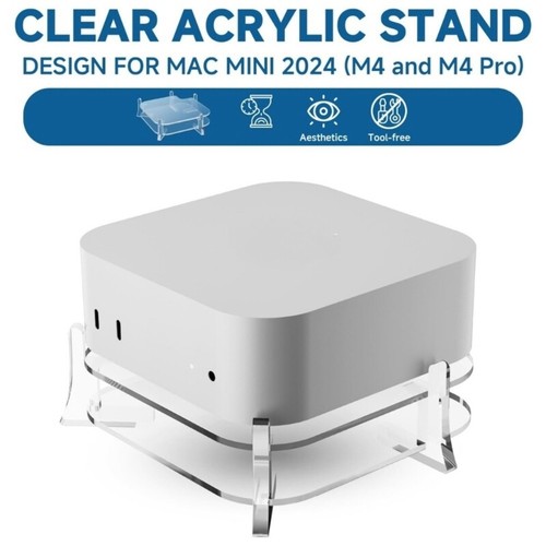 Elevating Your Laptop Mini With This Sturdy Acrylic Stand Storage Rack - Afbeelding 6 van 8