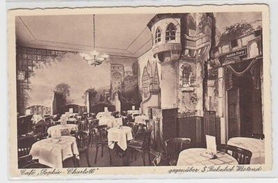62701 Postcard Berlin Charlottenburg Café & Pastry Shop ''Sophie Charlott'' around 1930