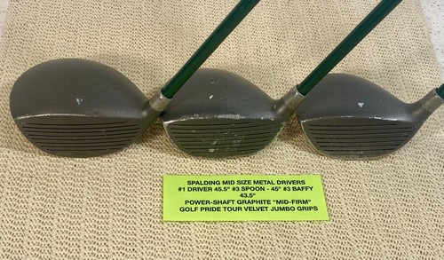 Spalding Super Flite II - Driver Spoon, Baffy Graphite Shaft Medium Firm Flex RH - Picture 2 of 11