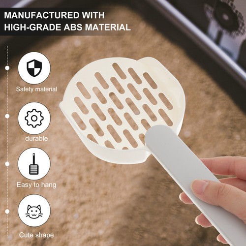 1 Set Cat Wurf Box Reinigungsversorgung Kätzchen Wurf Scoop Shovel mit Caddy - Bild 5 von 10