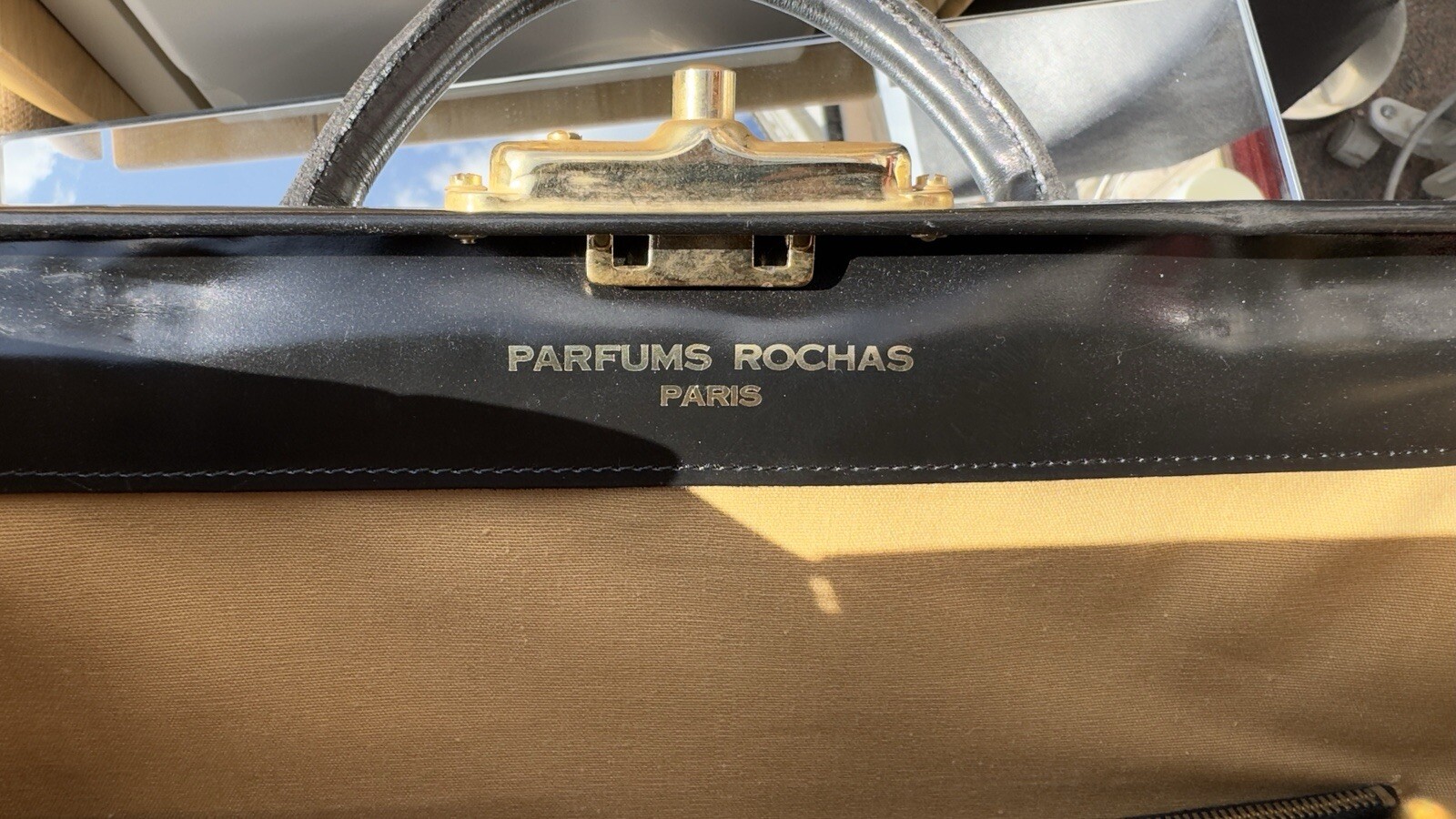 Rare "House of Rochas" Hard-Framed Carry All image 7