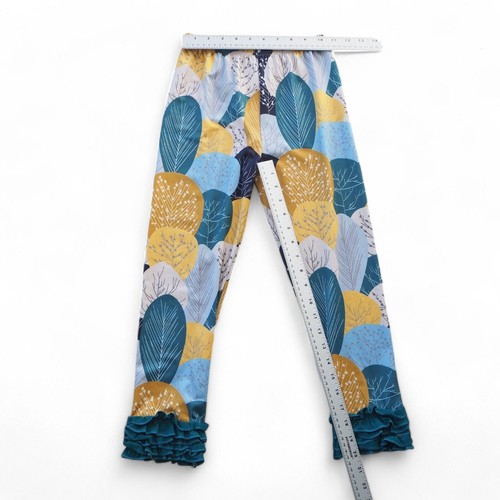 Unbranded Boutique Floral Print Pants Multicolor Youth Girls 8 - Picture 4 of 9