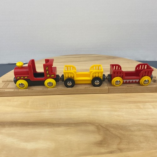 Genuine BRIO Wooden Train - Three Part Train - (Brio, Thomas, Big Jigs ) - Picture 2 of 11
