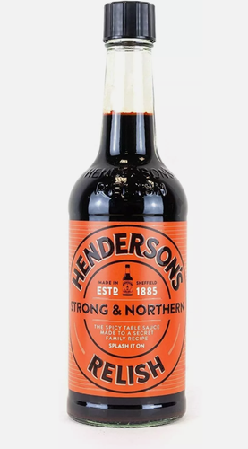 Hendersons Spicy Yorkshire Relish 284 ml (2er Pack, 568 ml gesamt) - Bild 4 von 5
