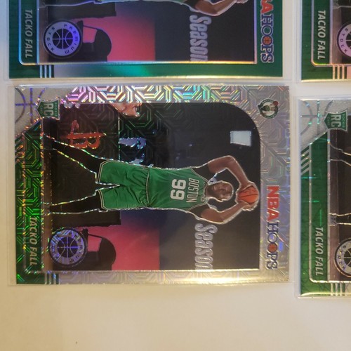 2019 Nba Hoops Premium Stock Tacko Fall Silver prizm Mojo & Lazer & Green Prizm - Picture 5 of 11