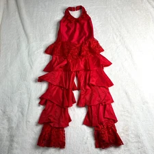 Dance Costume Spanish Mambo Salsa Jumpsuit kid