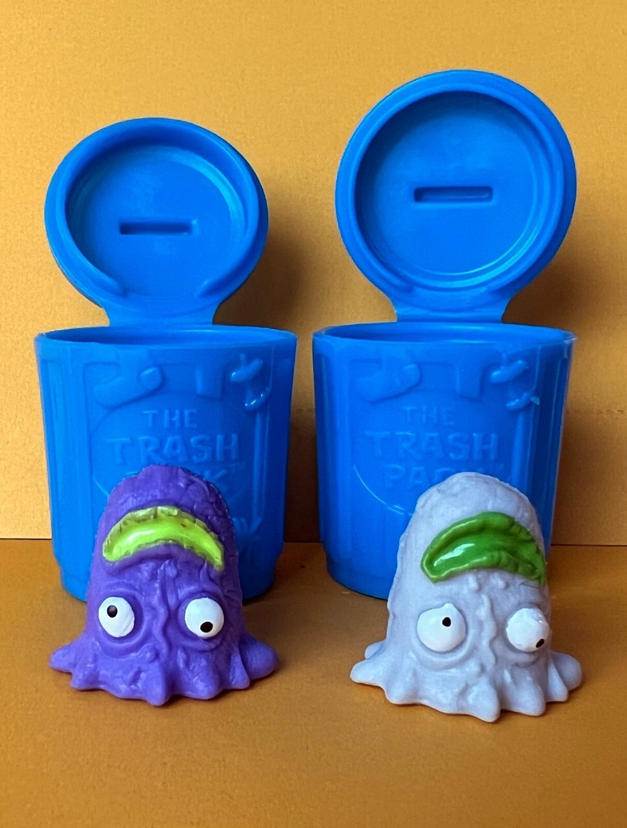 Trash Pack 2 Pus Plop Purple White Bin Monsters Series 3 Moose