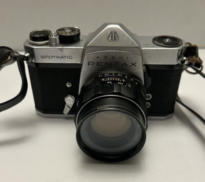 Asahi Pentax Camara SP 3654139 Spotmatic Super Takumar 1:1.8/55