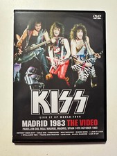 KISS - Live in Madrid 1983 DVD Gene Simmons Paul Stanley