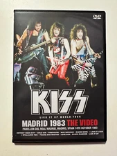 KISS - Live in Madrid 1983 DVD Gene Simmons Paul Stanley