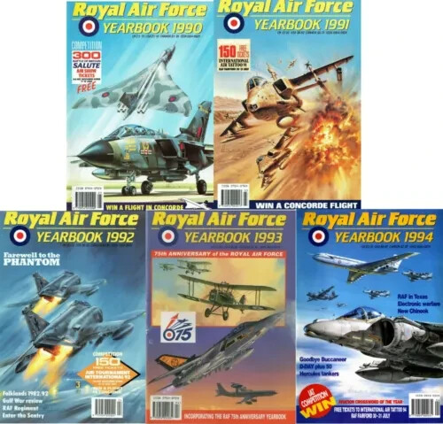 40 ans d'annuaires de la RAF : 1960 - 1999 sélectionnez l'année de votre choix - Photo 7/118