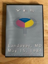 YES - Live in Landover 1984 Last 90125 US Show DVD Trevor Rabin