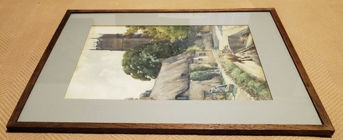 Country Home Picture 21 Inches Tall 17 Inches Wide Framed - Picture 5 of 10