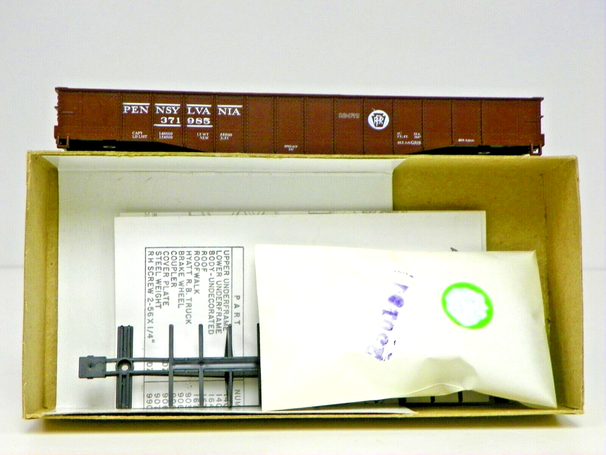 ATHEARN HO 1195-1 WAGON PENNSYLVANIA CIRCLE KEYSTONE 87490 BOXED