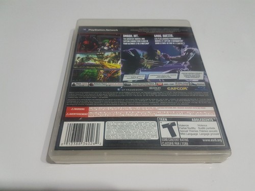 Marvel VS Capcom 3: Fate Of Two Worlds [PS3] [PlayStation 3] [2011] [No Manual!] - Picture 3 of 4