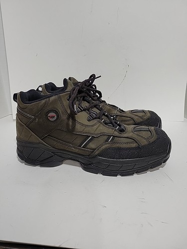 REDWING 6667 BROWN LEATHER MUSCLE STEEL TOE WATERPROOF WORK HIKING MENS 12B... - Picture 3 of 6