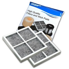 2-Pack HQRP Fresco Filtro de Aire para LG Lfx Lmx Ls Serie Refrigeradores