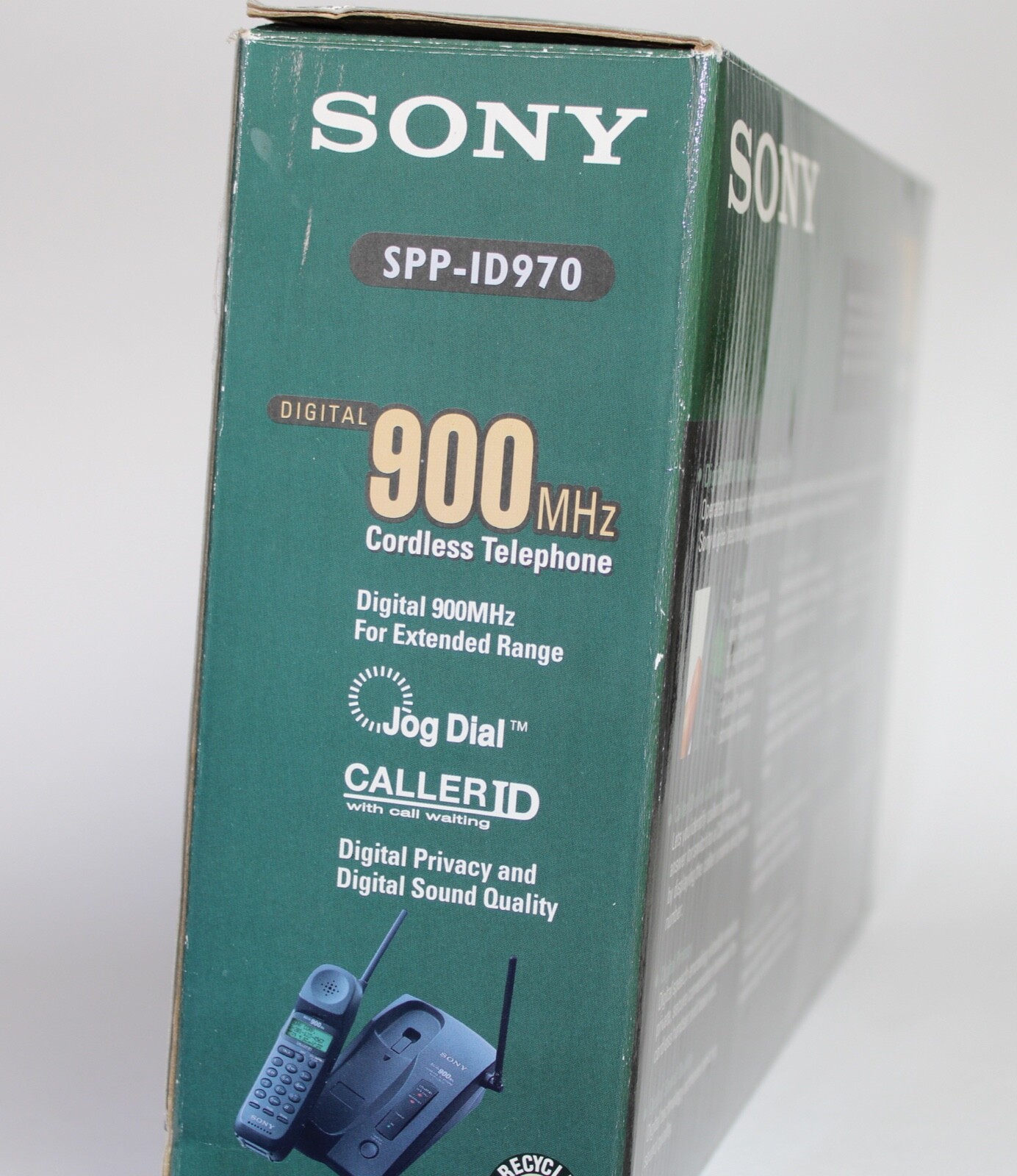 Refurbished in Box Sony SPP ID970 900 MHz Cordless Phone No Battery