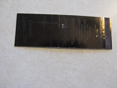 Y96 Vintage Matchbook Cover Conrad's Supper Club Madison WI Wisconsin