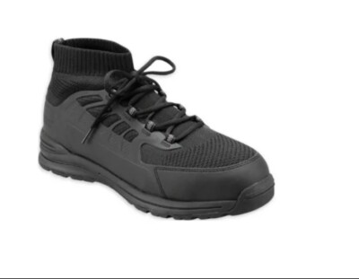 New In Box - Brahma Mens Blast Off Steel Toe Work Shoes Black Size 7.5