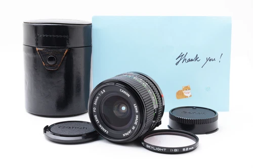 [ EXC+++++ ] Canon New FD NFD 24mm f/2.8 Wide Angle Lens From JAPAN #0275