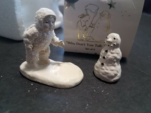 DEPT 56 Snowbabies Miniaturen handbemalte Zinnfiguren winzig 1"-2" SIE WÄHLEN - Bild 5 von 25