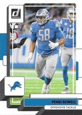 2022 Donruss  #86 Penei Sewell  Detroit Lions Football Card
