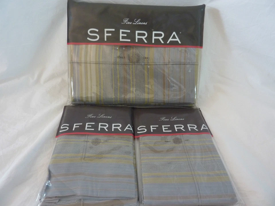 Funda nórdica y fundas Sferra Blake Lila 600 TC Full Queen 3 piezas $1390 Nuevo en paquete  Foto 2 de 4