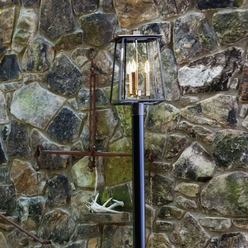 Hinkley Lighting 2101-LL Walker 3 Light 20.75" Tall Single Head - Black - Picture 8 of 9