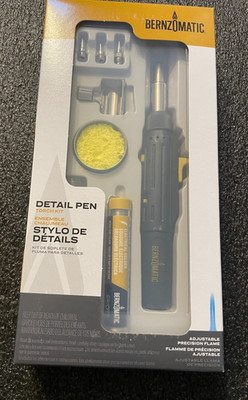 Bernzomatic ST550K Cordless Butane Micro Torch Soldering Kit 7406705 NEW (B5)