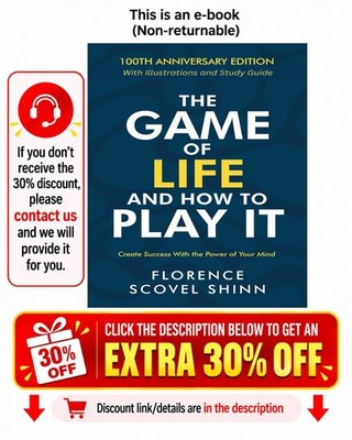 Florence Scovel Shinn 2025 The Game of Life and How to Play It: 100th Anniver F