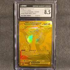 Mega Charizard X Ex 130/094 Phantasmal Flames Mega Hyper Rare Holo 8.5 on eBay