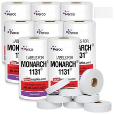 Monarch 1131 White Pricing Labels - 160,000 Labels 