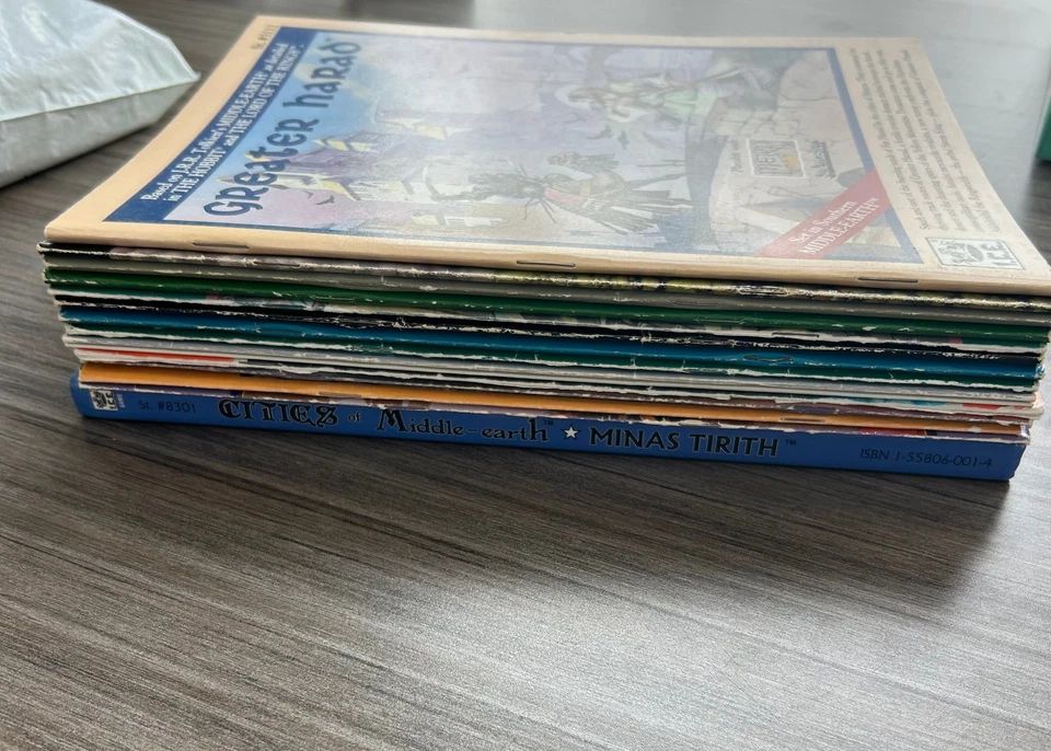 1980's MERP RPG: Lot of 14 books - Middle-Earth Role Playing by ICE (SMOKE FREE) - Image 3 of 3