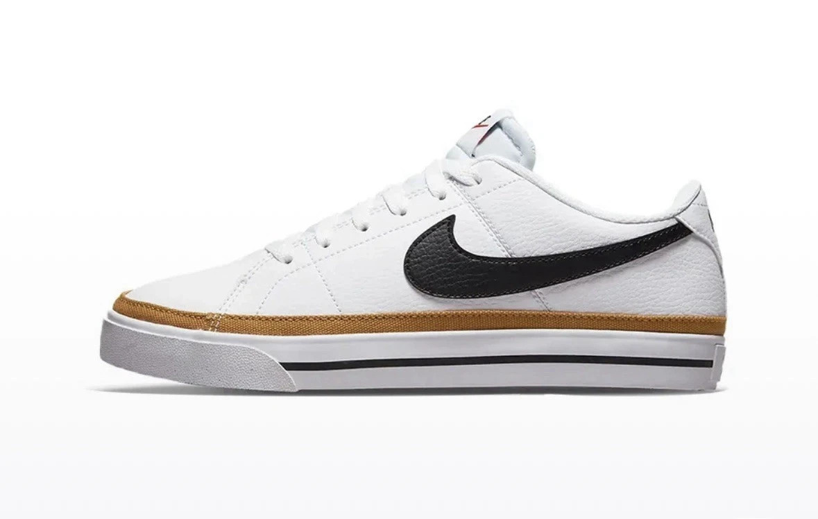 Size 9 Womens - Nike Court Legacy Next Nature White Desert Ochre